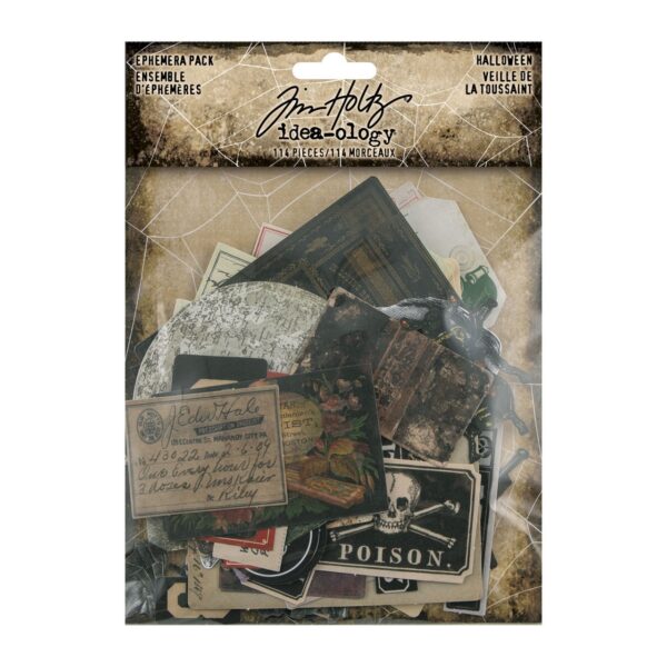 Tim Holtz® Idea-ology™ Findings - Halloween Ephemera Pack