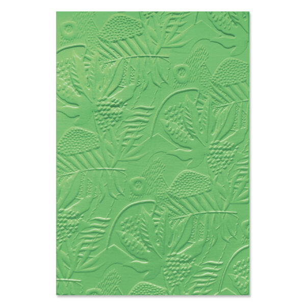 Sizzix 3-D Textured Impressions Embossing Folder - Jungle Textures By Catherine Pooler