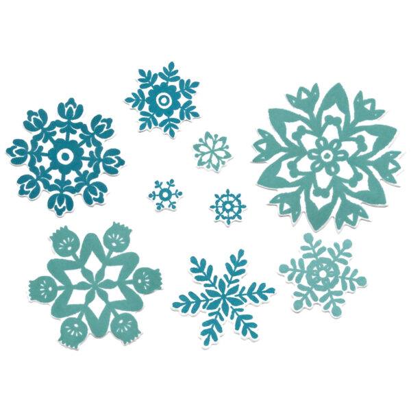 Sizzix Clear Stamps Set 12PK - White Christmas by Catherine Pooler - Image 2