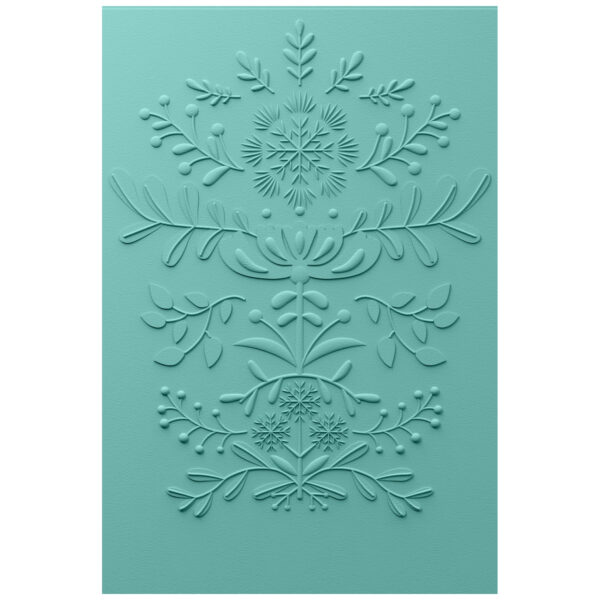 Sizzix 3-D Textured Impressions Embossing Folder Yuletide - by Catherine Pooler - Image 2